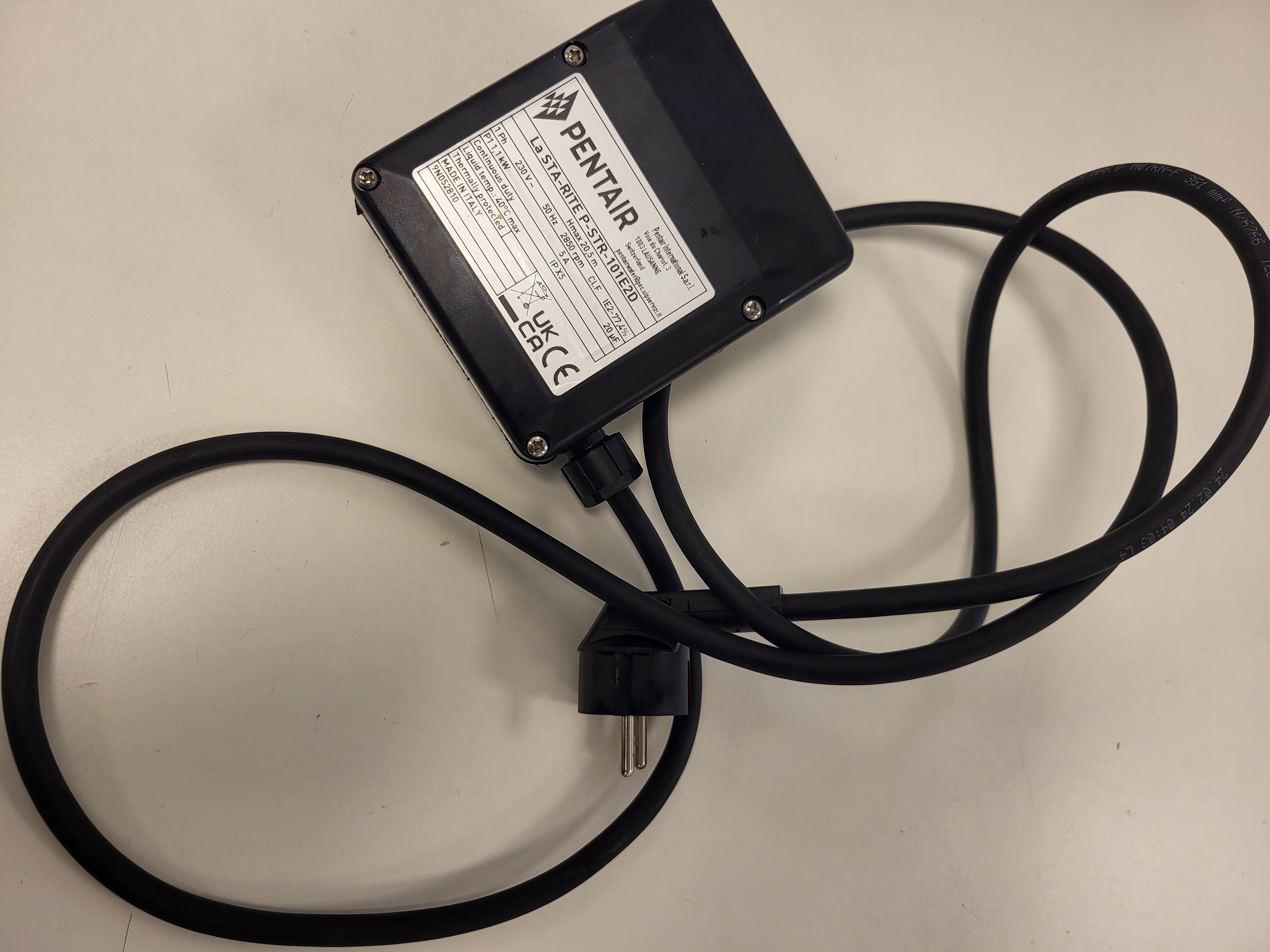 Klemmkasten für Pentair Duraglas 1, B-Ware 