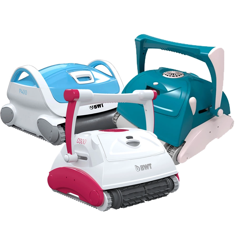 BWT Poolroboter Drei BWT Poolroboter