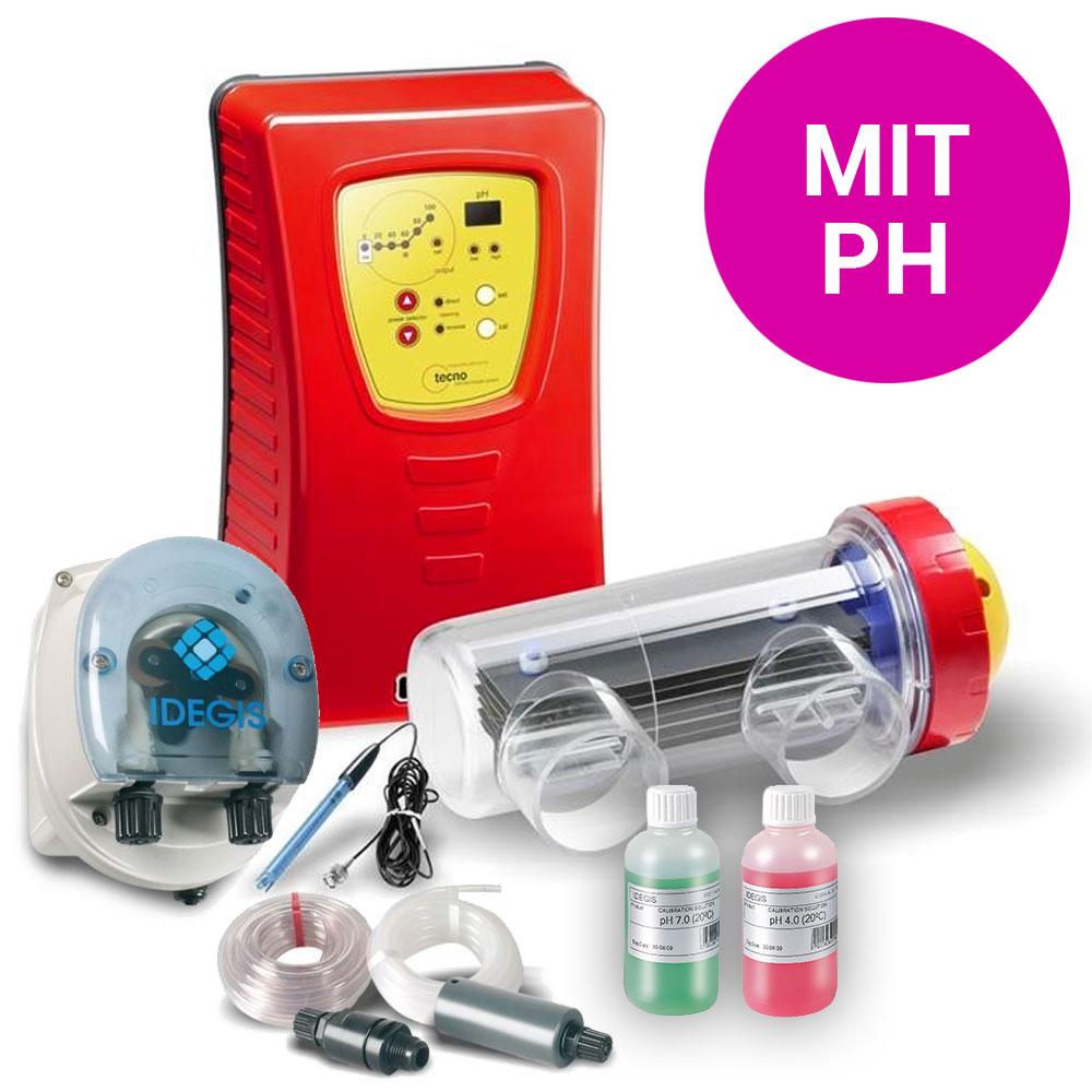 Salzelektrolyseanlage TECNO 40G, mit pH, 160 m³