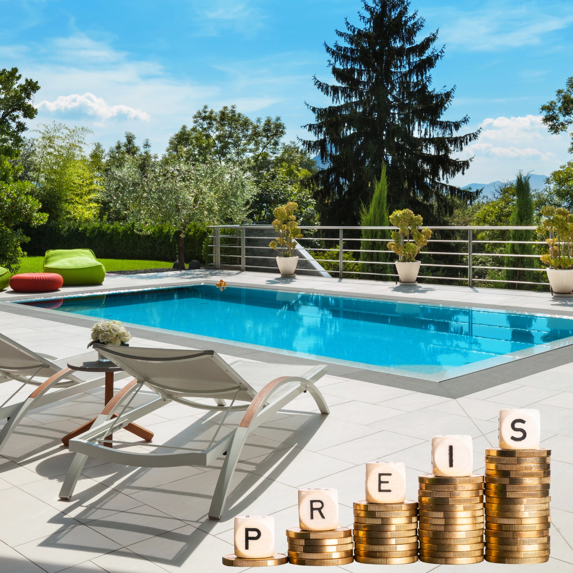 ➔ Pool Kosten: Wie viel kostet der Bau eines Pools?