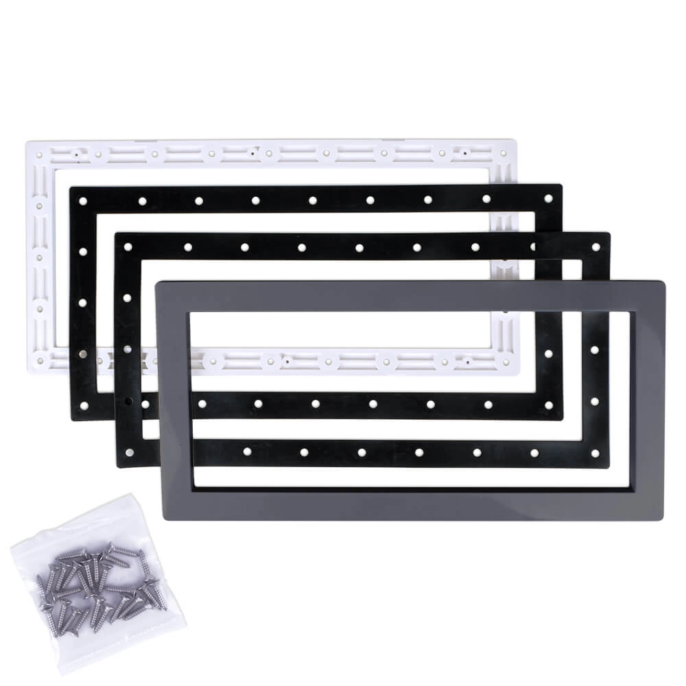 Breitmaulskimmer_Flansch_dunkelgrau_PR40061019 Breitmaulskimmer P-GM-Long - Flansch, Dichtung, Schrauben