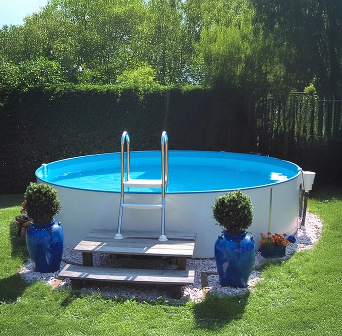 Rundpool Prime, Ø 400 x 120 cm, Komplettset