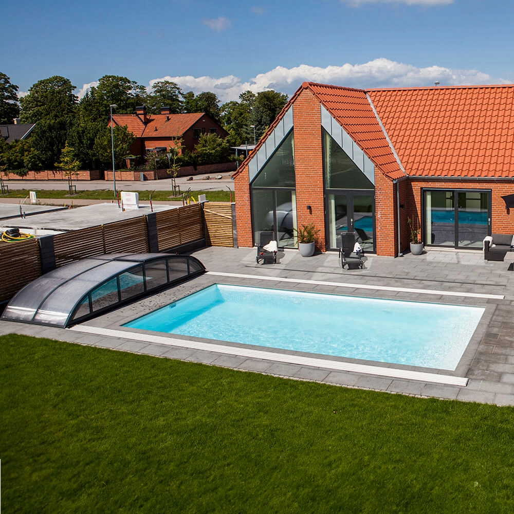 ueberdachung_klasik-pro_B_1 Poolüberdachung, KLASIK PRO B, 860 x 471 x 100 cm, mit Schiebetür, div. Ausführungen