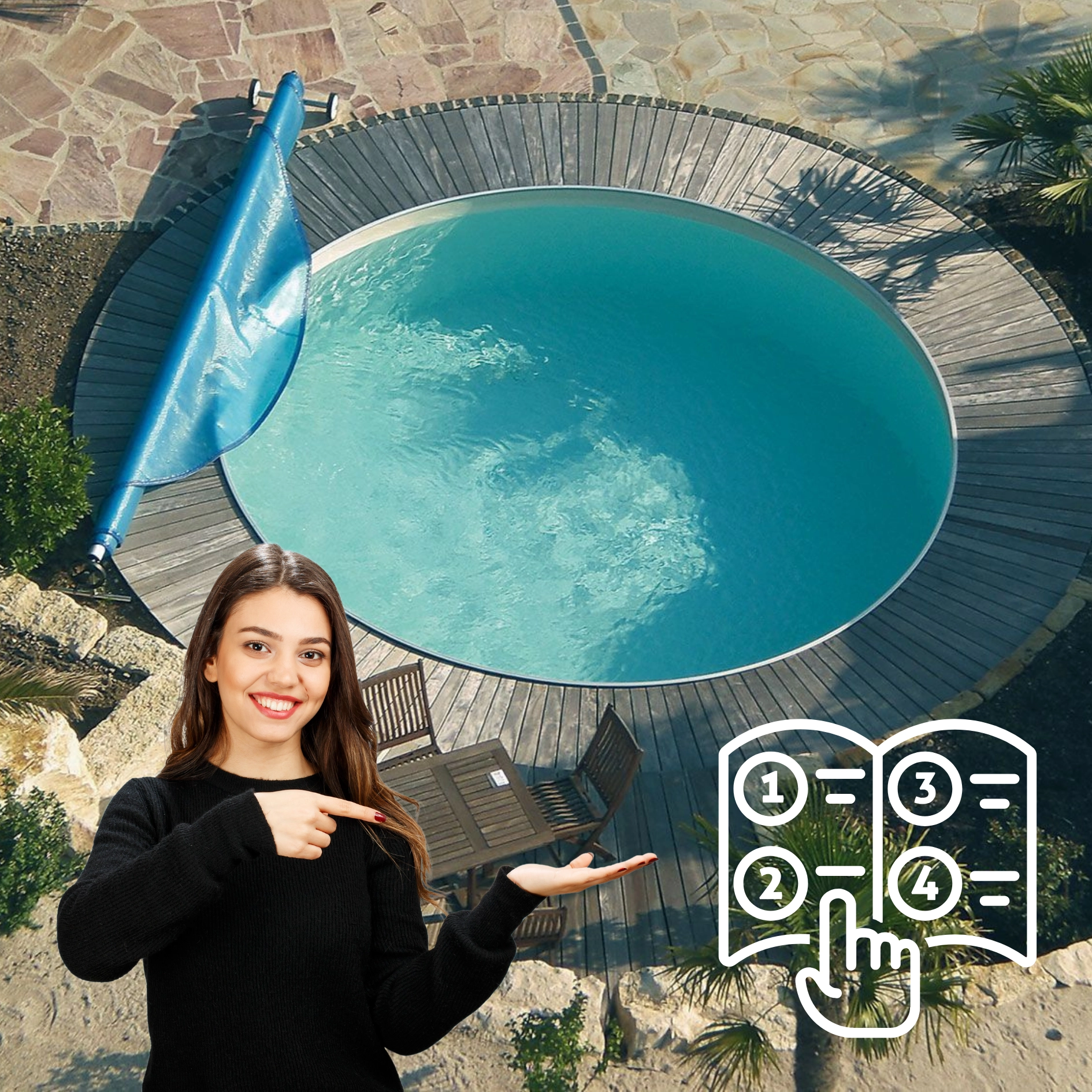 ➔ Stahlwandpool Aufbau - So wird´s gemacht!