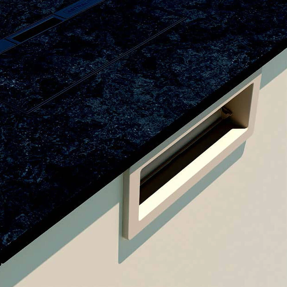 Unik Skimmer, Sicht auf Deckel, anthrazit