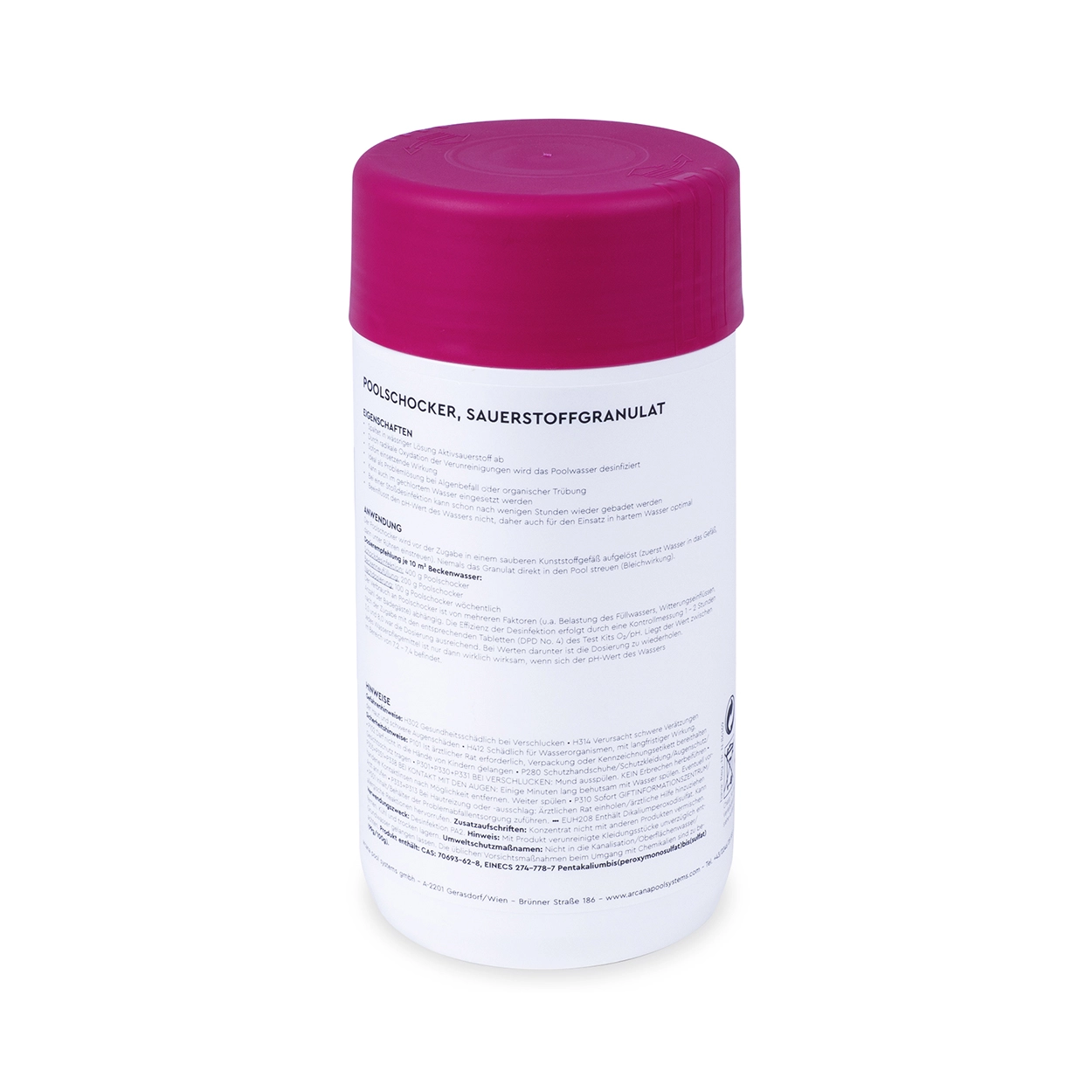 BWT AQA marin Poolschocker Sauerstoffgranulat, 1 kg - Anwendung