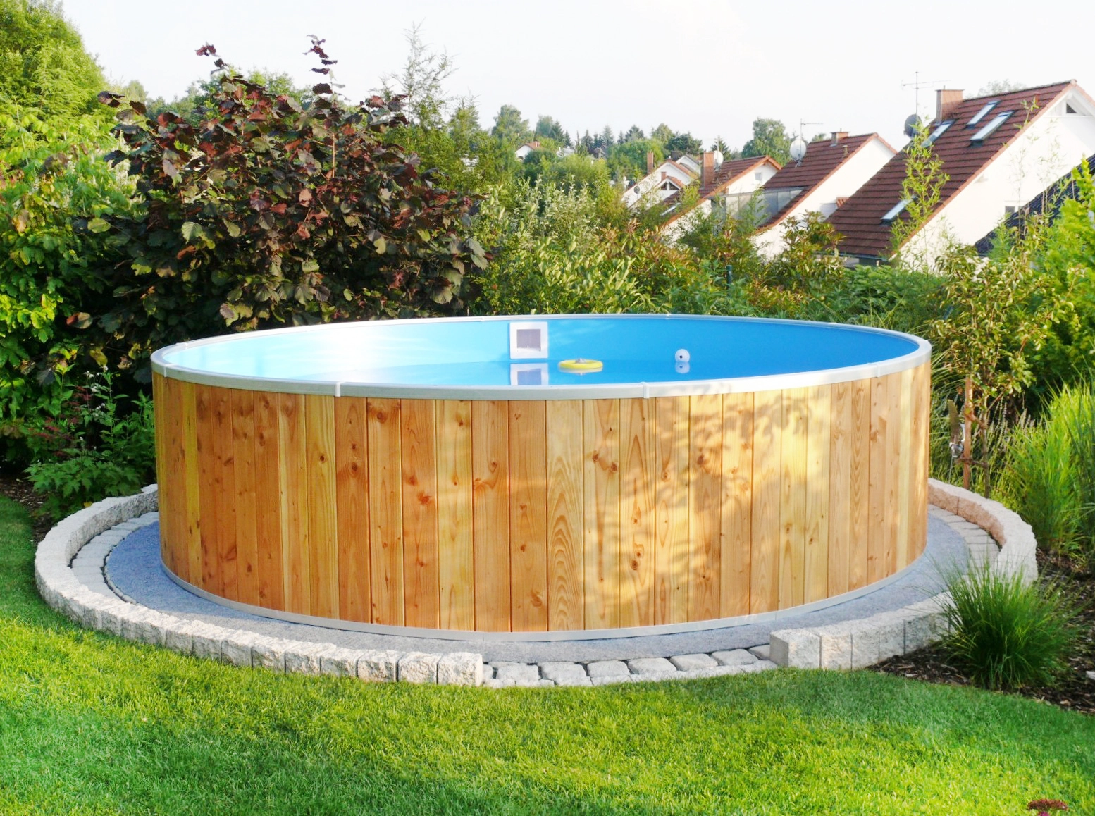 Holzpool Prime Komplettset | Ø 350cm, Höhe 120cm