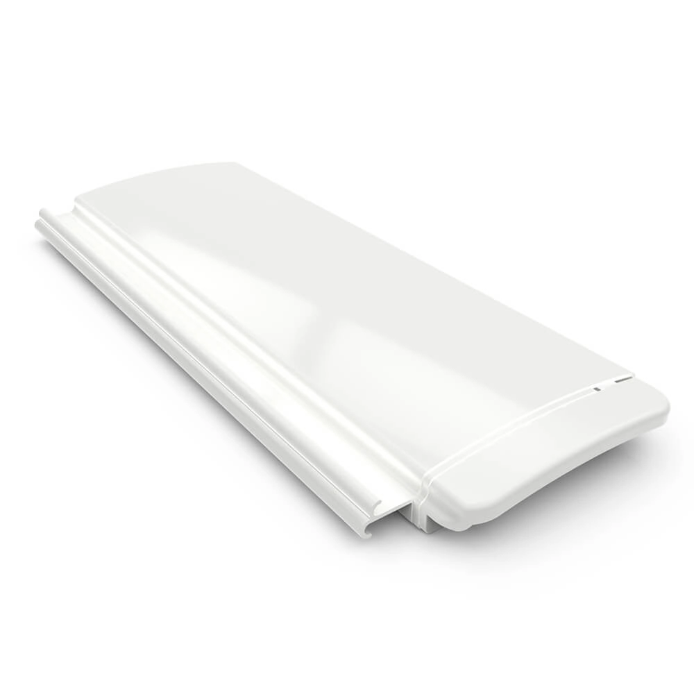 Lamelle, PVC, weiß
