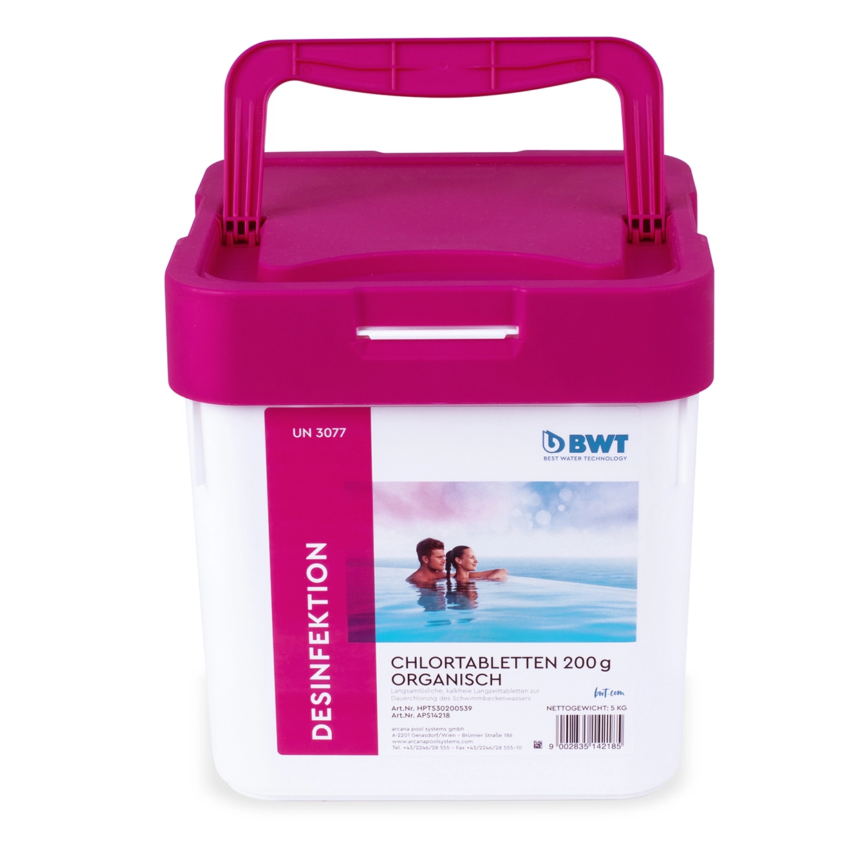 BWT AQA marin Chlor, Tabletten 200 g langsamlöslich, 5 kg