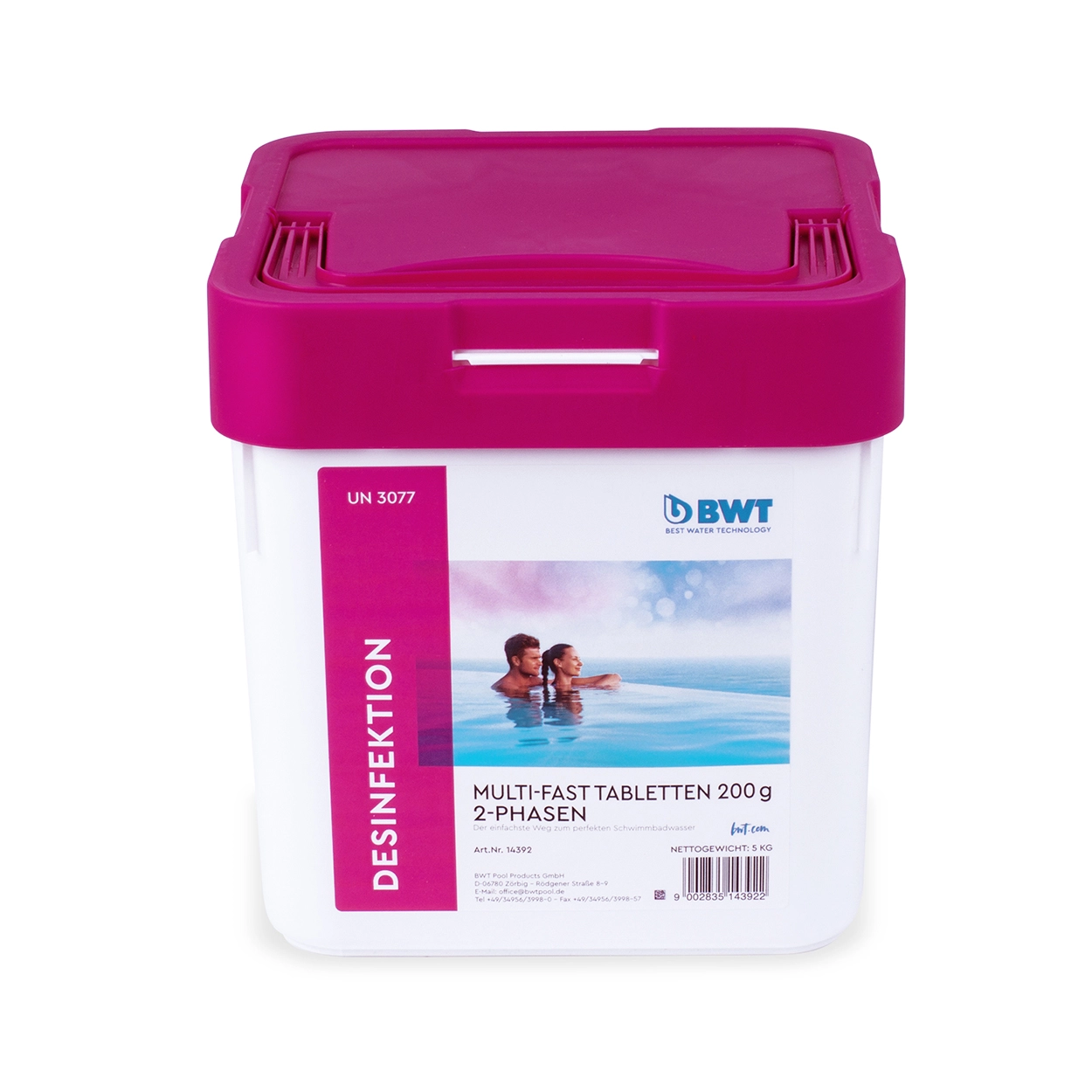 2er SET, BWT AQA marin Multi-fast, Tabletten 200 g 2-Phasen, 5 kg