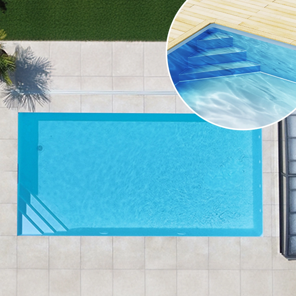 Styroporpoo_Ecktreppe_120_links_Poolfolie_adriablau