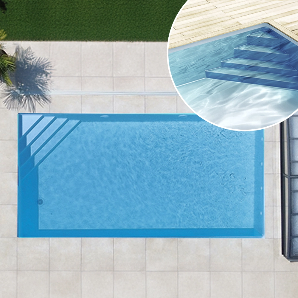Styroporpool-mit-Ecktreppe-rechts_Poolfolie-grau Styroporpool Ecktreppe rechts grau