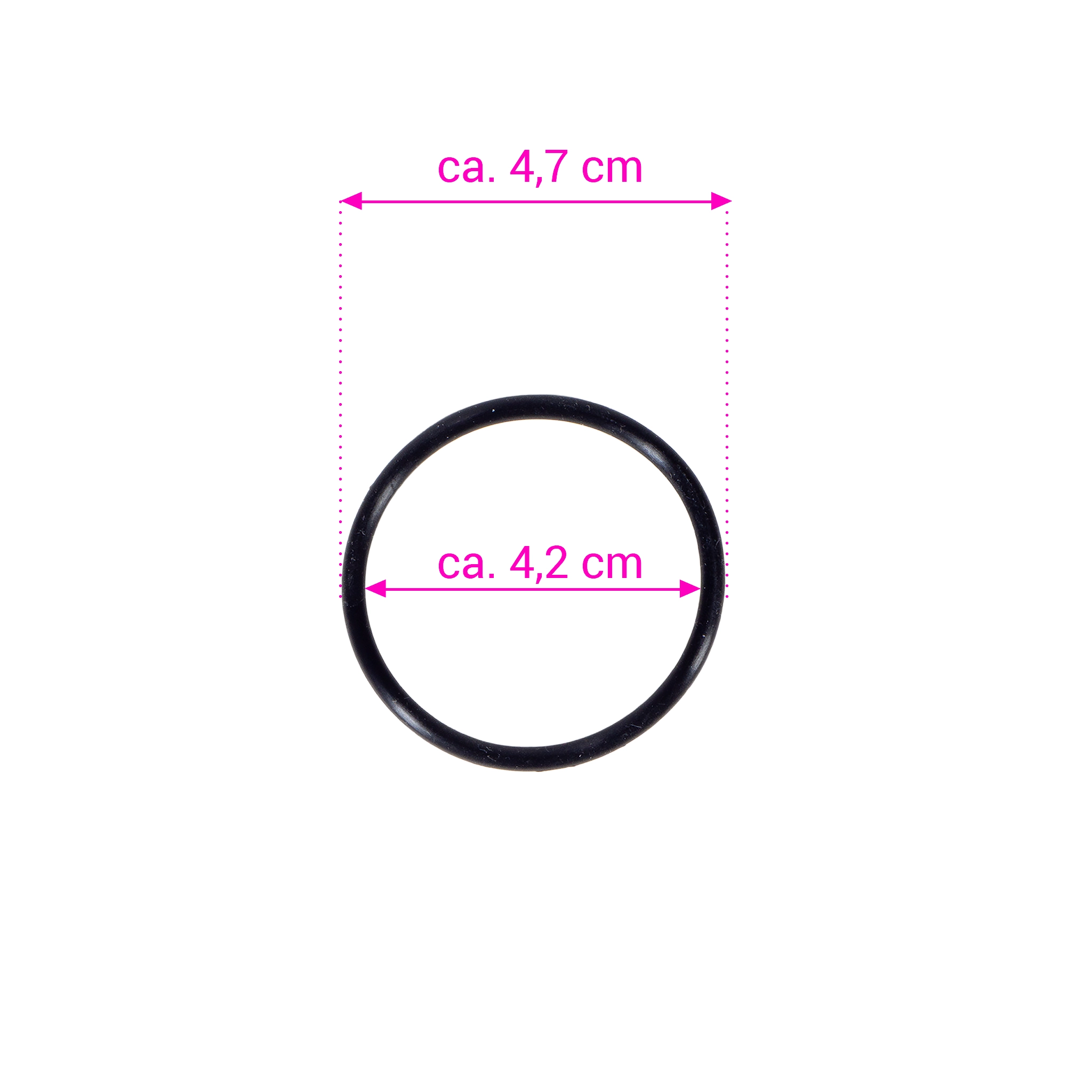 O-Ring für Salzanlage Pool ASPT Salty, Ø außen 70mm, Ø innen 60mm