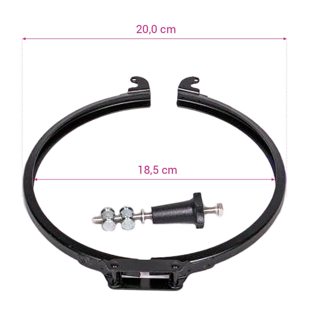 Spannring für Filterkessel Corona