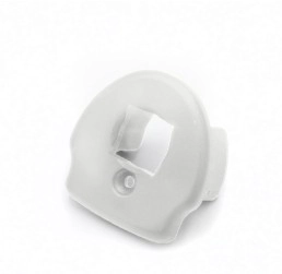 Endkappe für Stangenabdeckung Pro & Pure, 4 Stück, grau