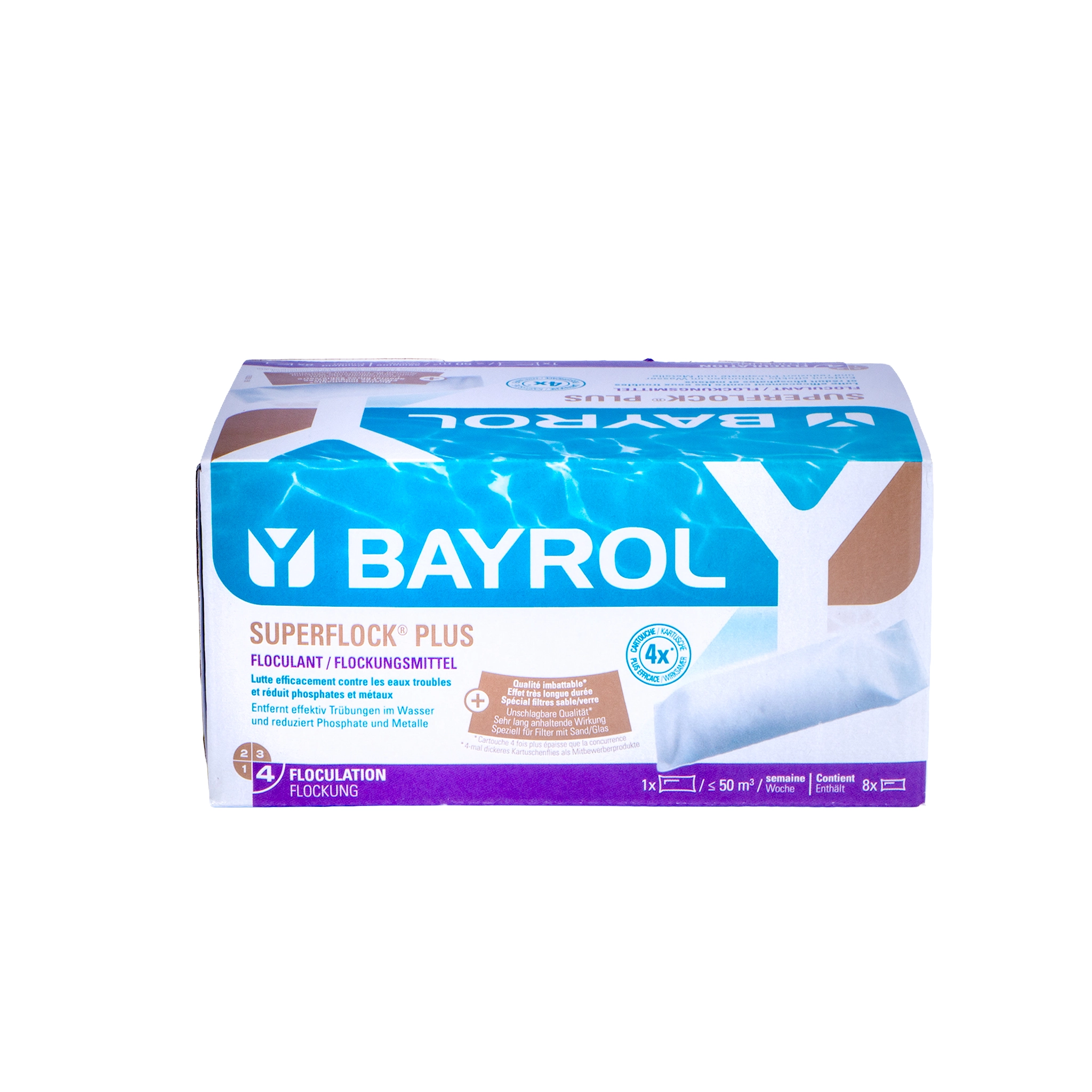 Bayrol Flockmittelkartusche Superflock Plus 1Killogramm