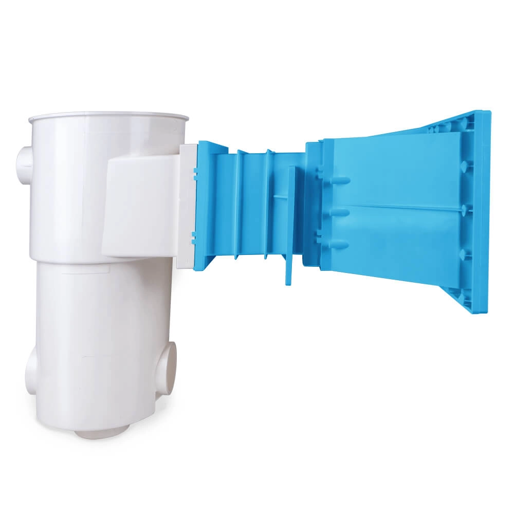 Breitmaulskimmer für Pool, Premium, adriablau