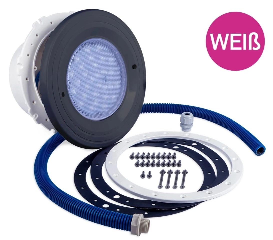 Pool Licht Premium, einzeln, LED-weiß, verschiedene Farben, 12V, BWT, B-Ware