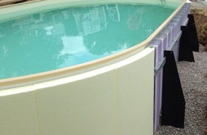 conZero Oval - Einbauset 300x500 cm / Tiefe: 120 cm