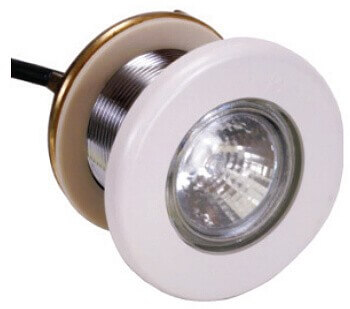 Mini LED Scheinwerfer RGB DMX 12V 2.11, Blende Edelstahl