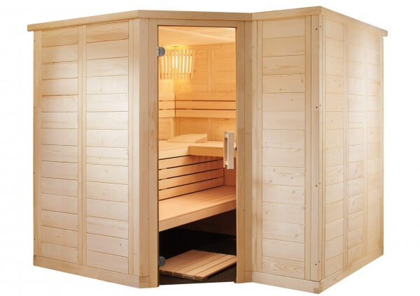Sauna Polaris Large, 206x234x204 cm, 3 Personen