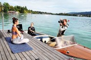 Fotoshooting am Attersee