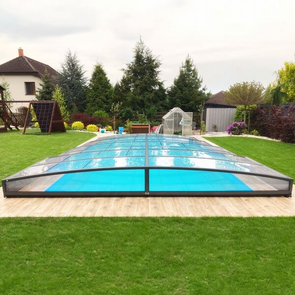 Poolüberdachung, SYDNEY C, 860 x 458 x 58 cm, div. Ausführungen