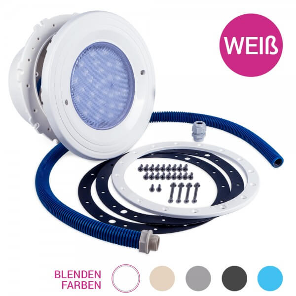 Pool Licht Premium, einzeln, LED-weiß, 12V, BWT - Weiß