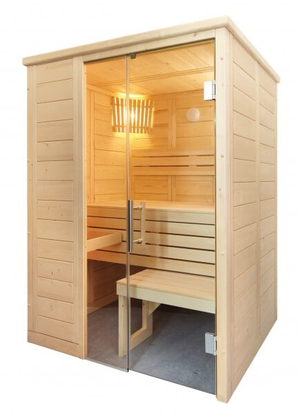 Sauna Alaska Mini, 110x160x204 cm, 2 Personen