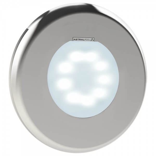 Pool Scheinwerfer, LED-weiß, Lumiplus Flexi V1, für Edelstahlpools INOXline, vormontiert