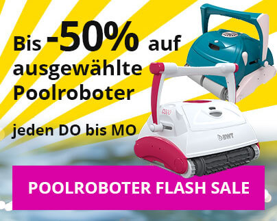 Poolroboter Abverkauf: FLASH SALE